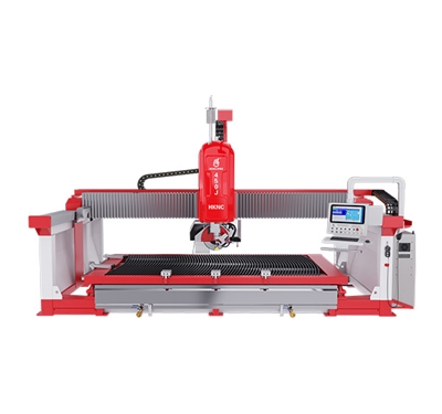 HKNC-450J 5 Axis Stone CNC Sawjet HKNC-450J 五軸數(shù)控水刀橋切一體切割機