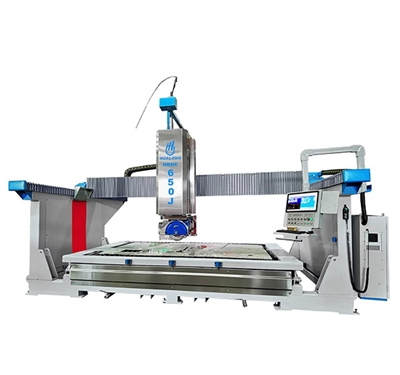 5 Axis Stone CNC Sawjet HKNC-650J HKNC650J 五軸數(shù)控橋切機(jī)水刀一體機(jī)